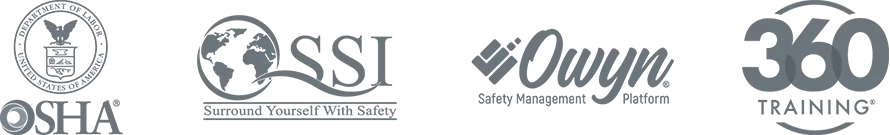 Compliant with OSHA, ANSI, Owyn and 360 Training Safety Standards